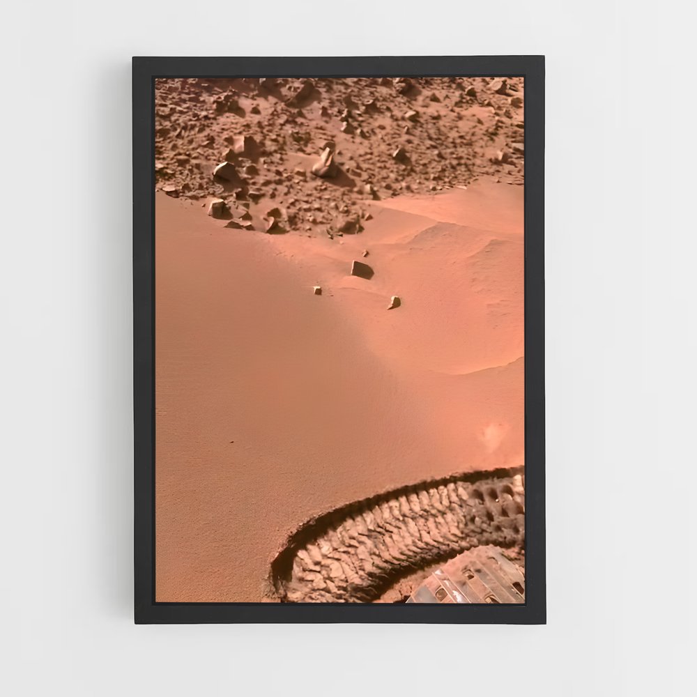 Poster captivant des missions sur Mars – affiche Missions spatiales (vue 2)